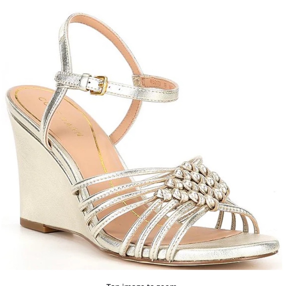 Cole Haan Wedge Premium Leather Women’s Sandals  - Size: 8B - Picture 5 of 15